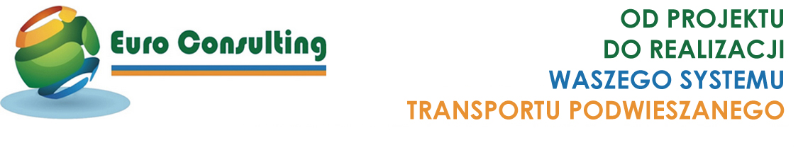 Logo producenta systemów transportu podwieszanego Euro Consulting